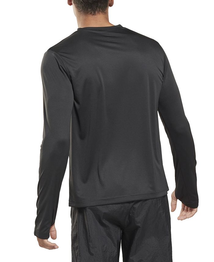 Reebok Men's Classic Fit Long-Sleeve Training Tech T-Shirt - Macy's