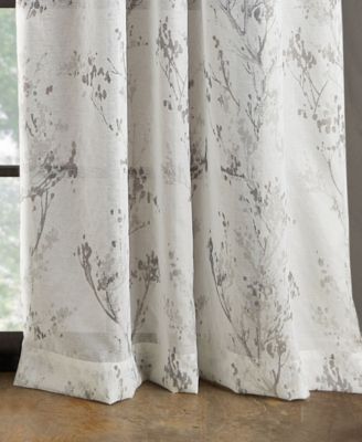 Atlanta Sheer Poletop 2 Piece Window Panel, 96" x 50"