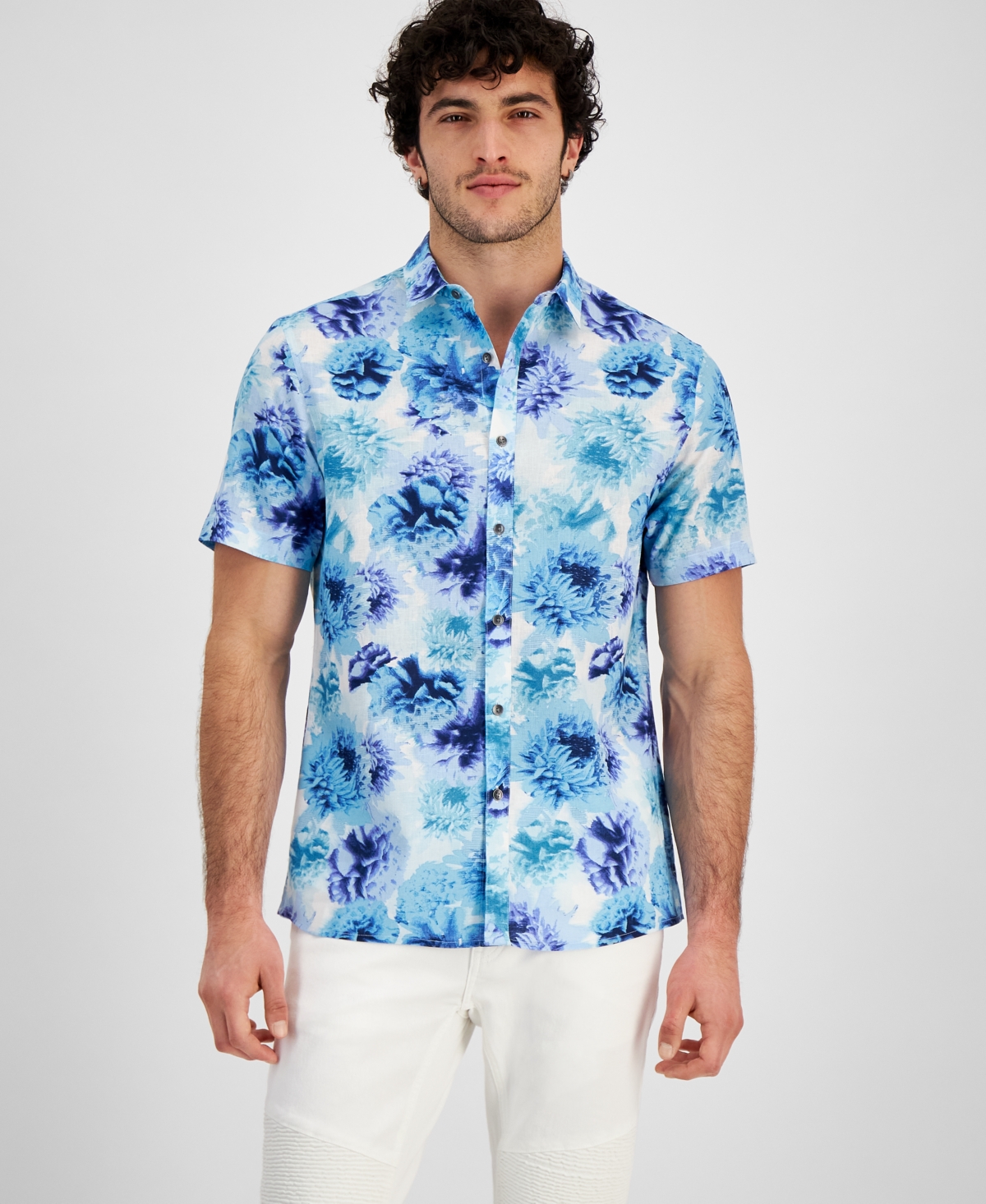 Inc International Concepts Men's Garden Regular-fit Floral-print