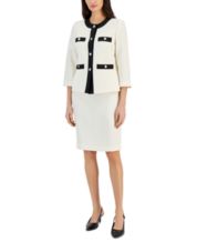 Macy's white skirt suits shop