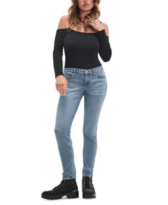 GUESS - Women's Power Ultra-Skinny Low-Rise Jeans