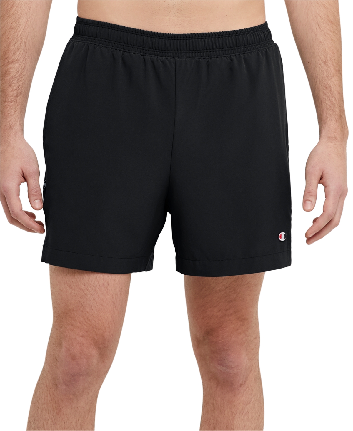 Shop Champion Men's Mvp Lined Shorts In Black