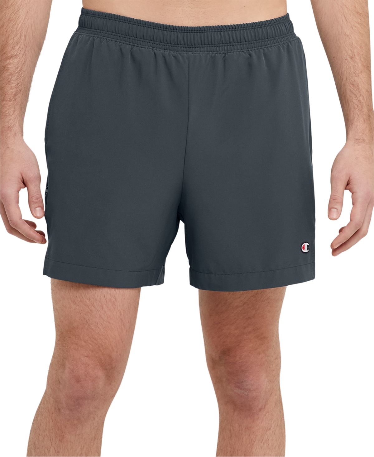 Shop Champion Men's Mvp Lined Shorts In Stealth