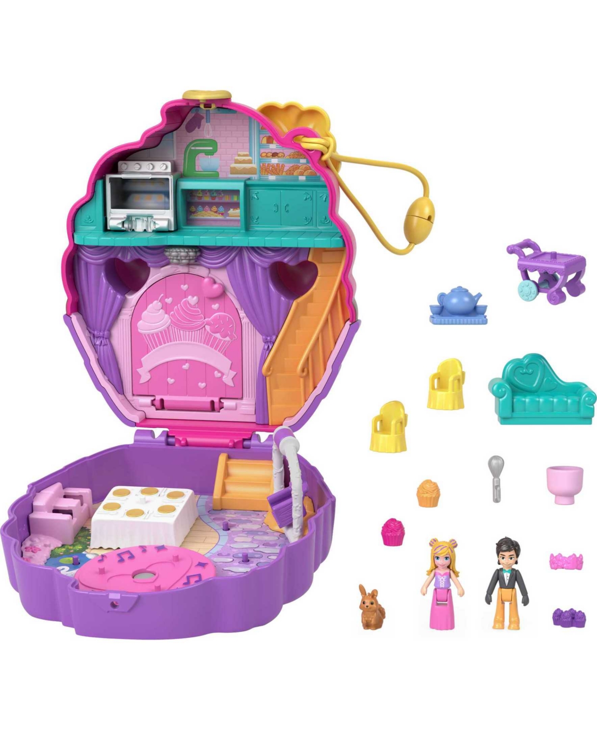 Polly Pocket Kids' Something Sweet Cupcake Compact In Multi-color