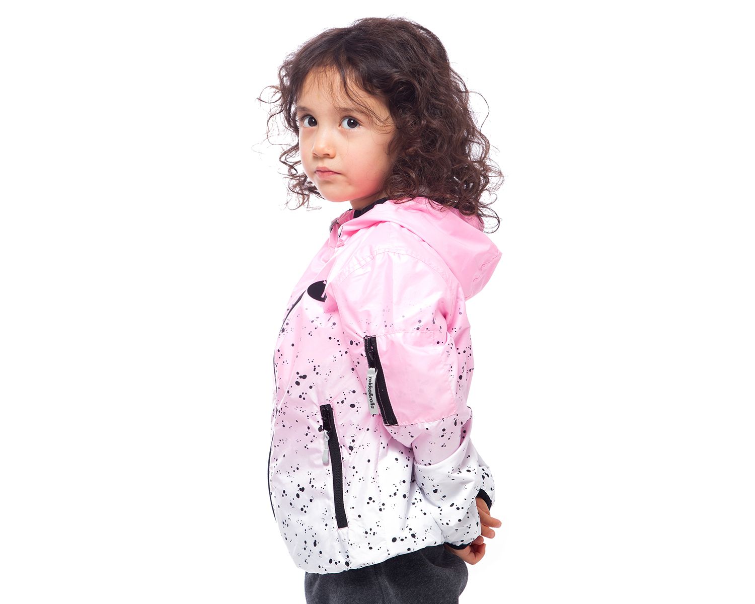 Girls Light Windbreaker Jacket 4-18