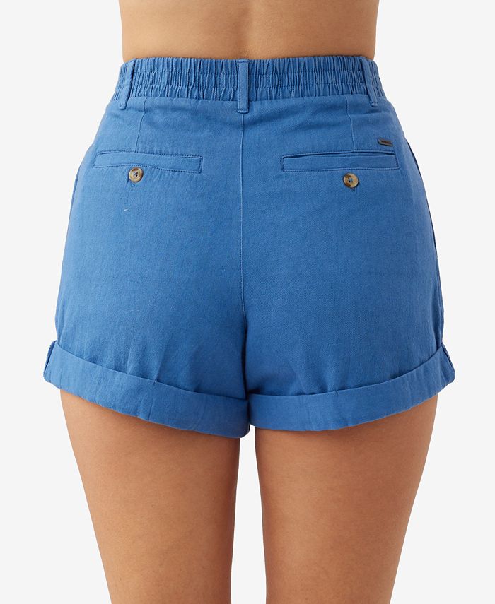 O'Neill Juniors' Benton Cotton Cuffed Shorts Macy's