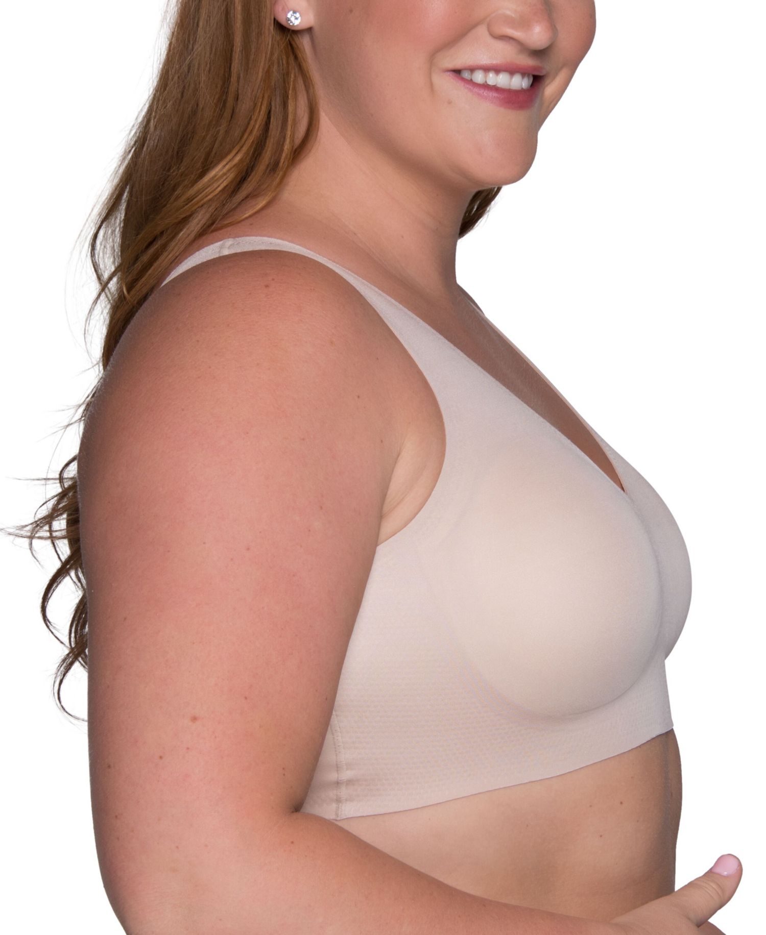 Vanity Fair Women's Beyond Comfort® Sleek & Smooth Wireless Bra 72037