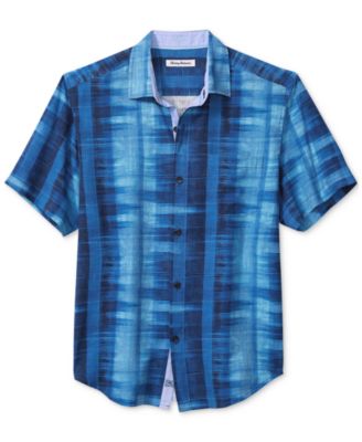 Tommy Bahama - Men's Shibori Bay Bold Print Button-Front Short-Sleeve Camp Shirt