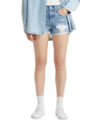 Levi's - 501&reg; Cotton High-Rise Denim Shorts