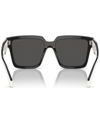 Oversized Low Bridge Women's Sunglasses, PR 24ZSF