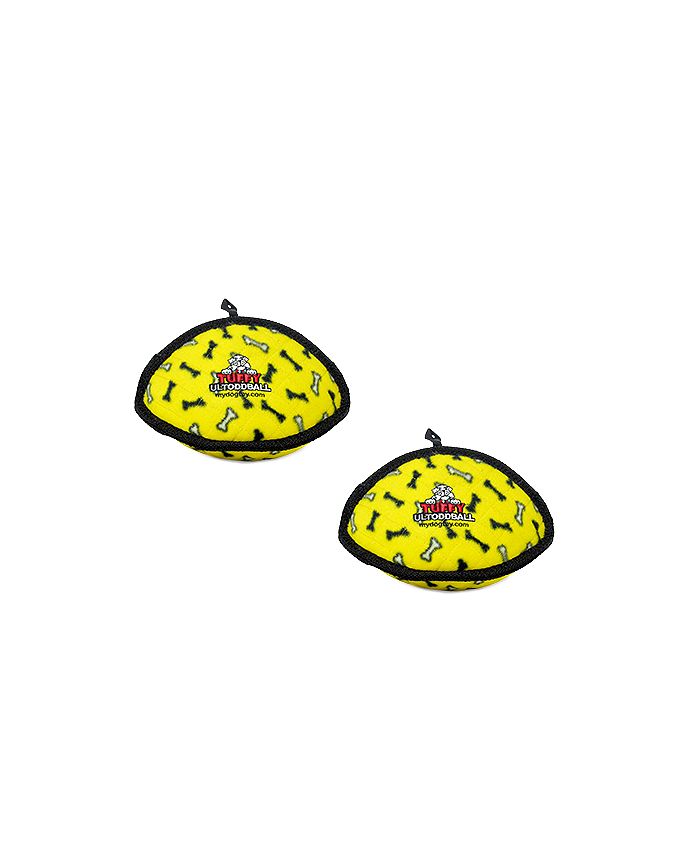 Tuffy Ultimate Odd Ball Yellow Bone, 2Pack Dog Toys Macy's