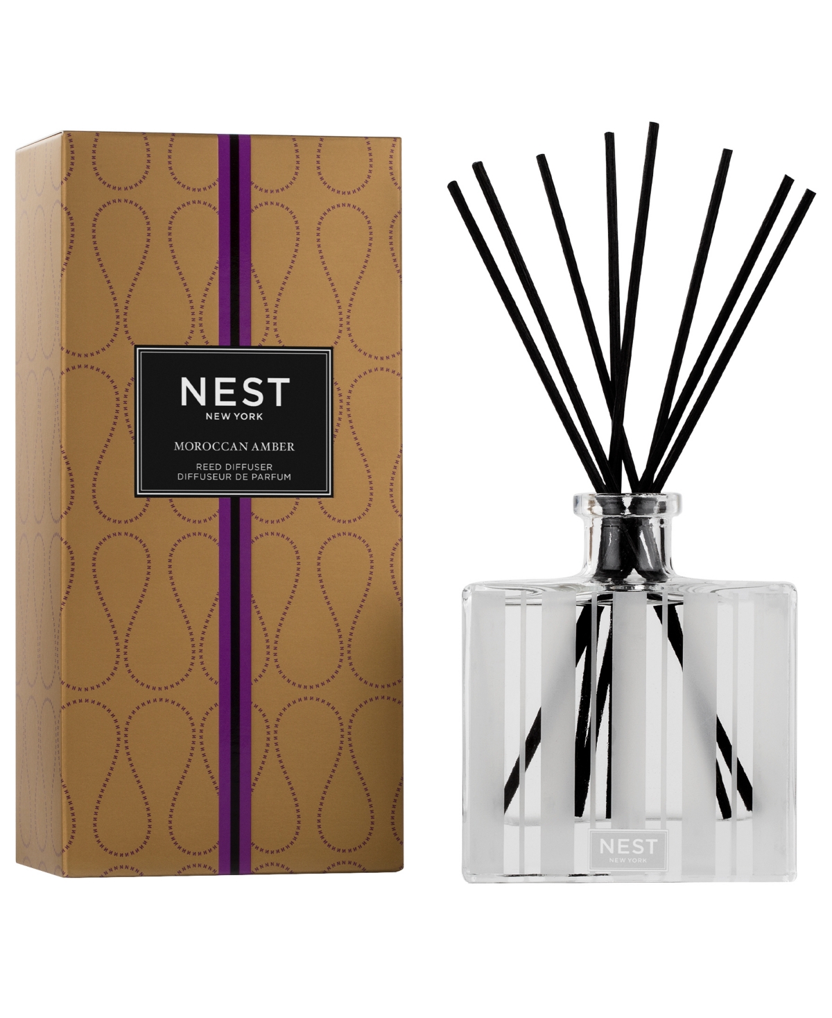 Moroccan Amber Reed Diffuser, 5.9 oz.