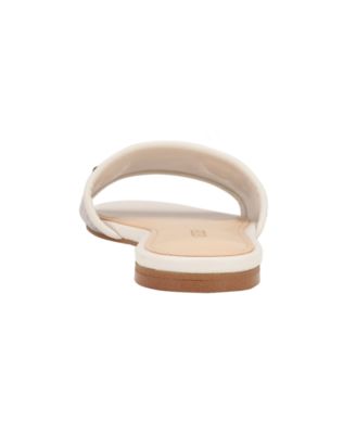 Women's Hammi One Band with Logo and Hardware Flat Sandals