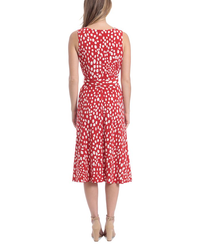 Guess jewel shop printed belted dress