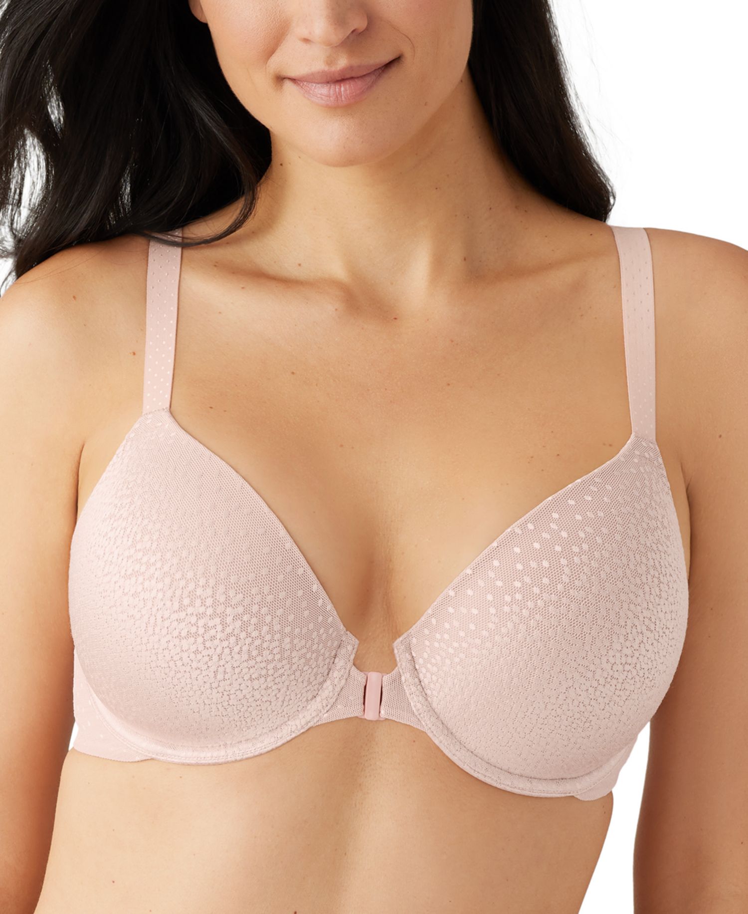 Women's Back Appeal Front Close Contour T-Shirt Bra 853403