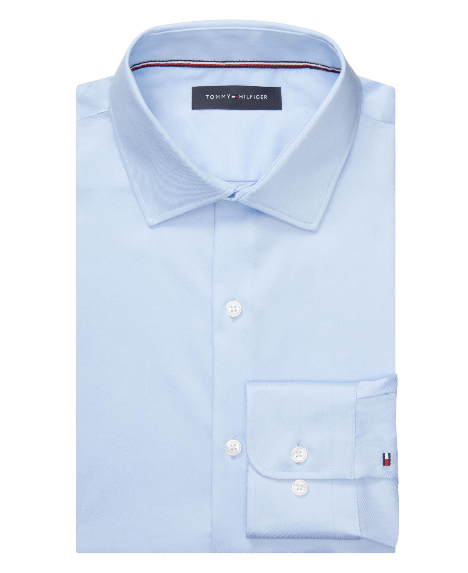 Men's Flex Wrinkle Free Stretch Twill Dress Shirt, Regular & Slim Fit