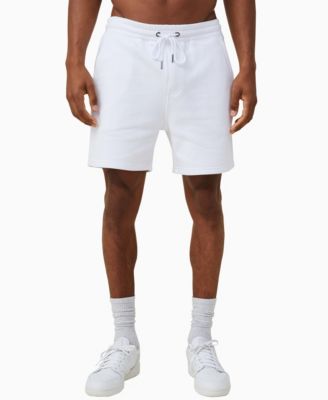 Mens cotton fleece shorts on sale