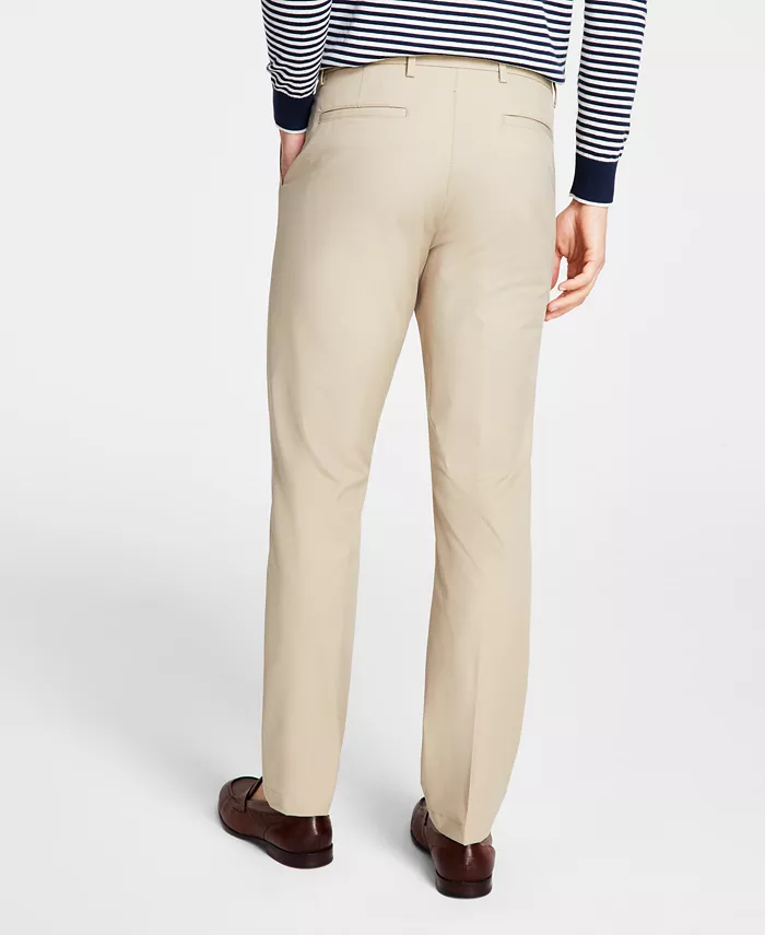 Men's Classic Fit Cotton Stretch Performance Pants - thumbnail 8