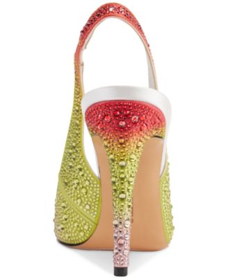 Women's Slip-On Pointed-Toe Slingback Pumps