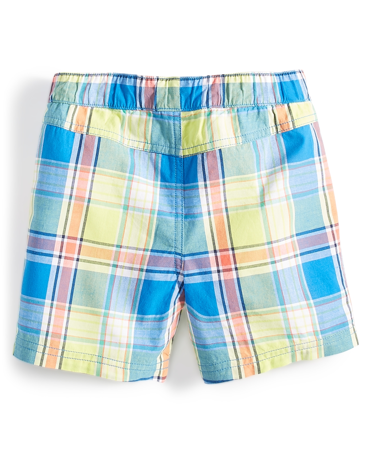First Impressions Baby Boys Plaid Woven Shorts, Created for Macy's
