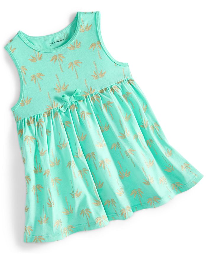 First Impressions Toddler Girls Party Palms Tunic, Created for Macy's