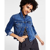 Deals on Calvin Klein Jeans Women's Denim Trucker Jacket