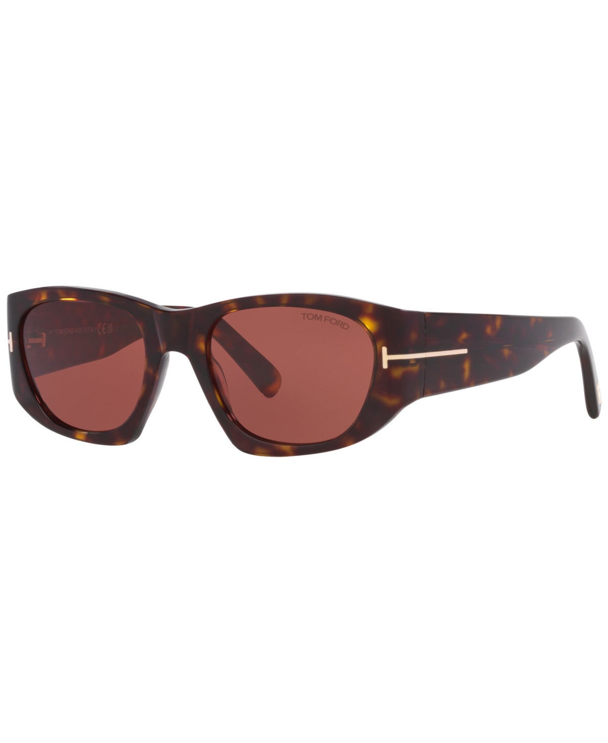 Shop Tom Ford Unisex Sunglasses, Tr00148353-y 53 In Tortoise Black