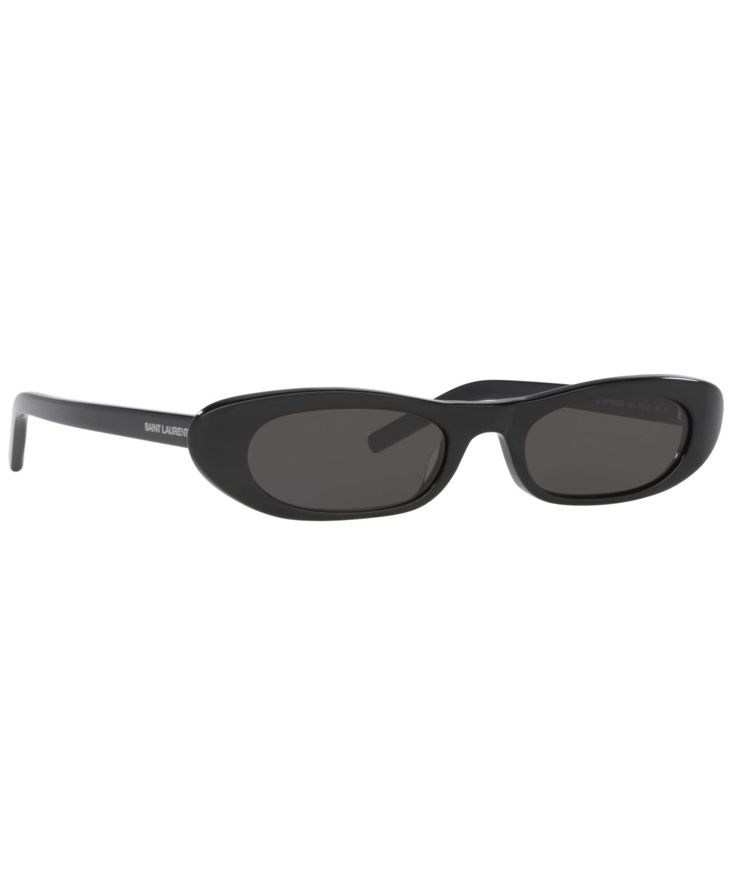 Женские солнцезащитные очки Saint Laurent Sunglasses, SL 557 Shade, цвет: Чёрный — фото 4