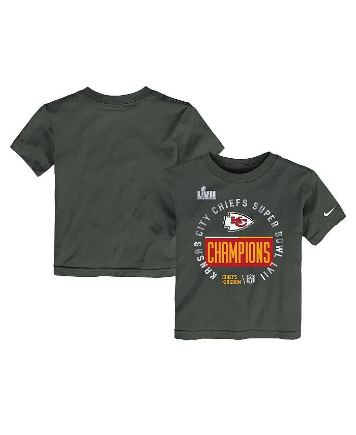 Nike Toddler Boys and Girls Anthracite Kansas City Chiefs Super
