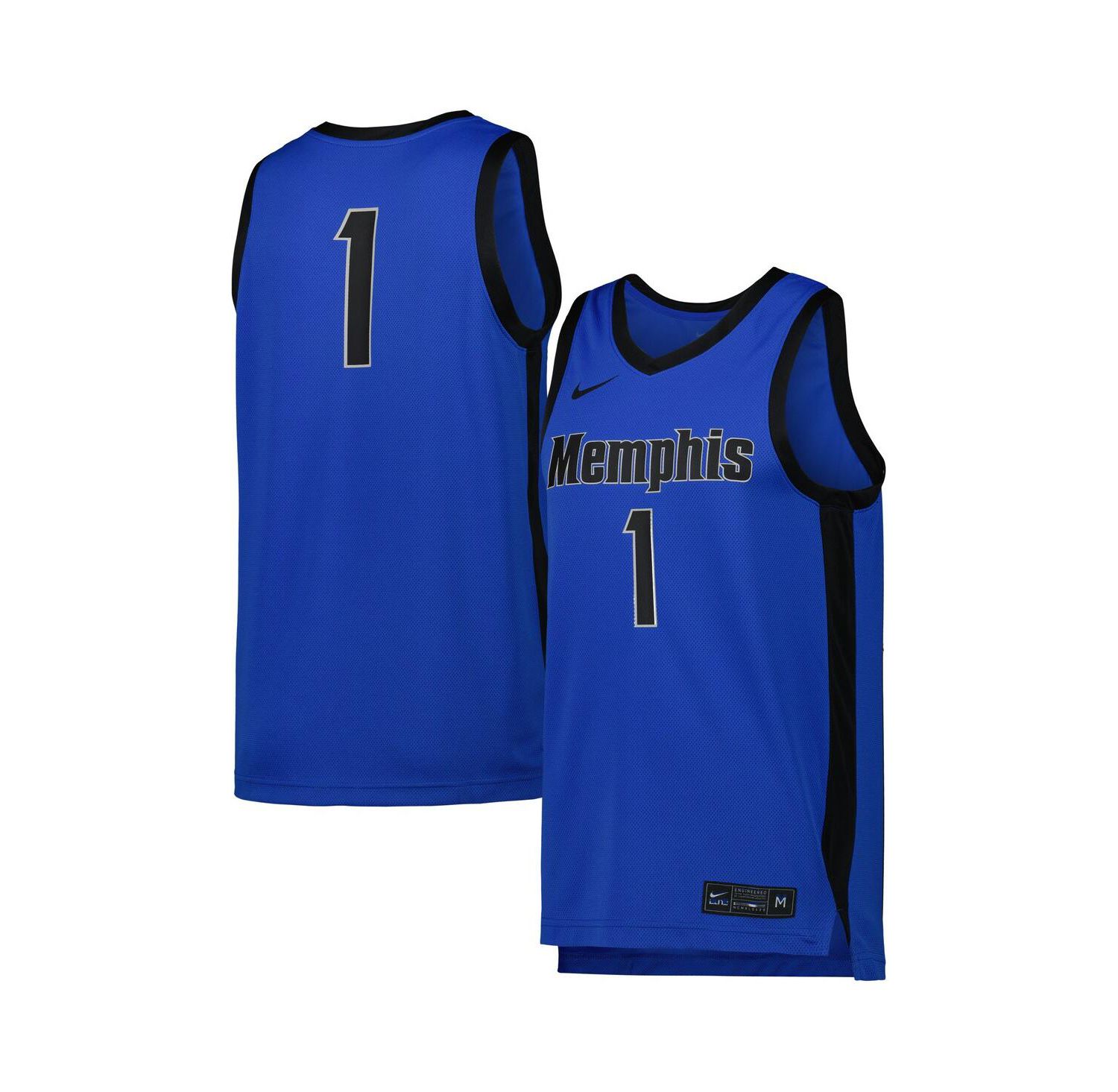 Men's #1 Memphis Tigers Replica Basketball Jersey