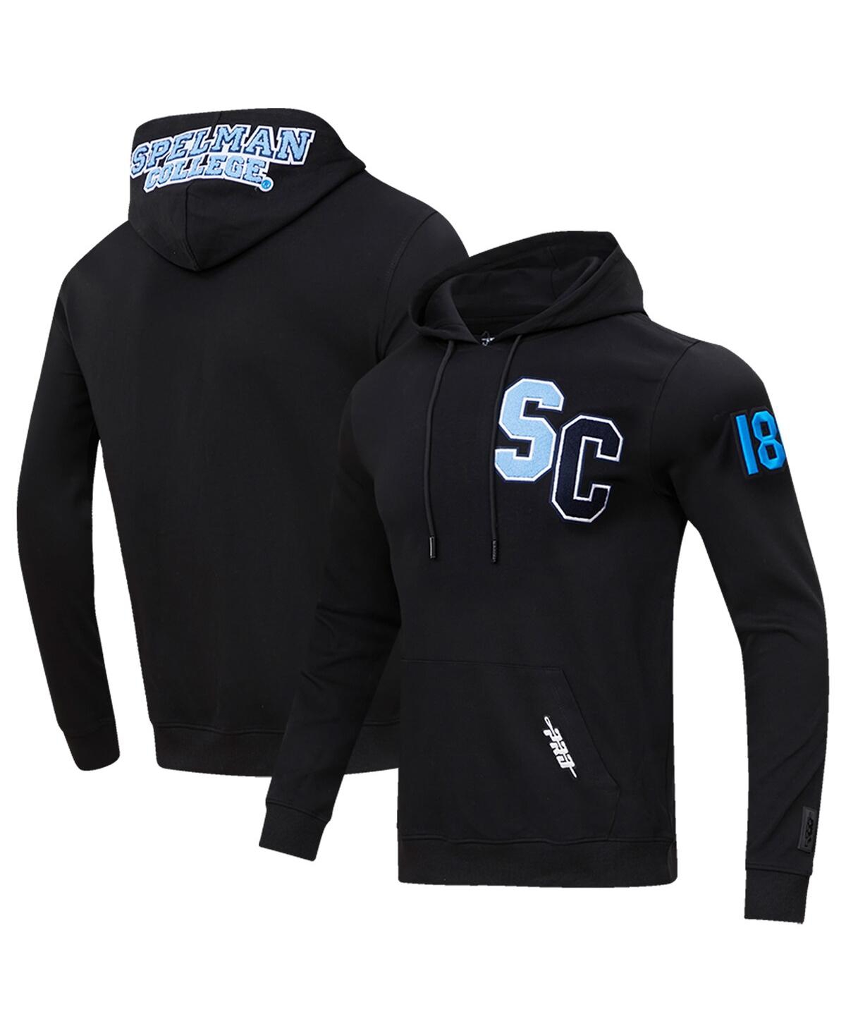 Men's Pro StandardSpelman College Jaguars University Classic Pullover Hoodie - Black
