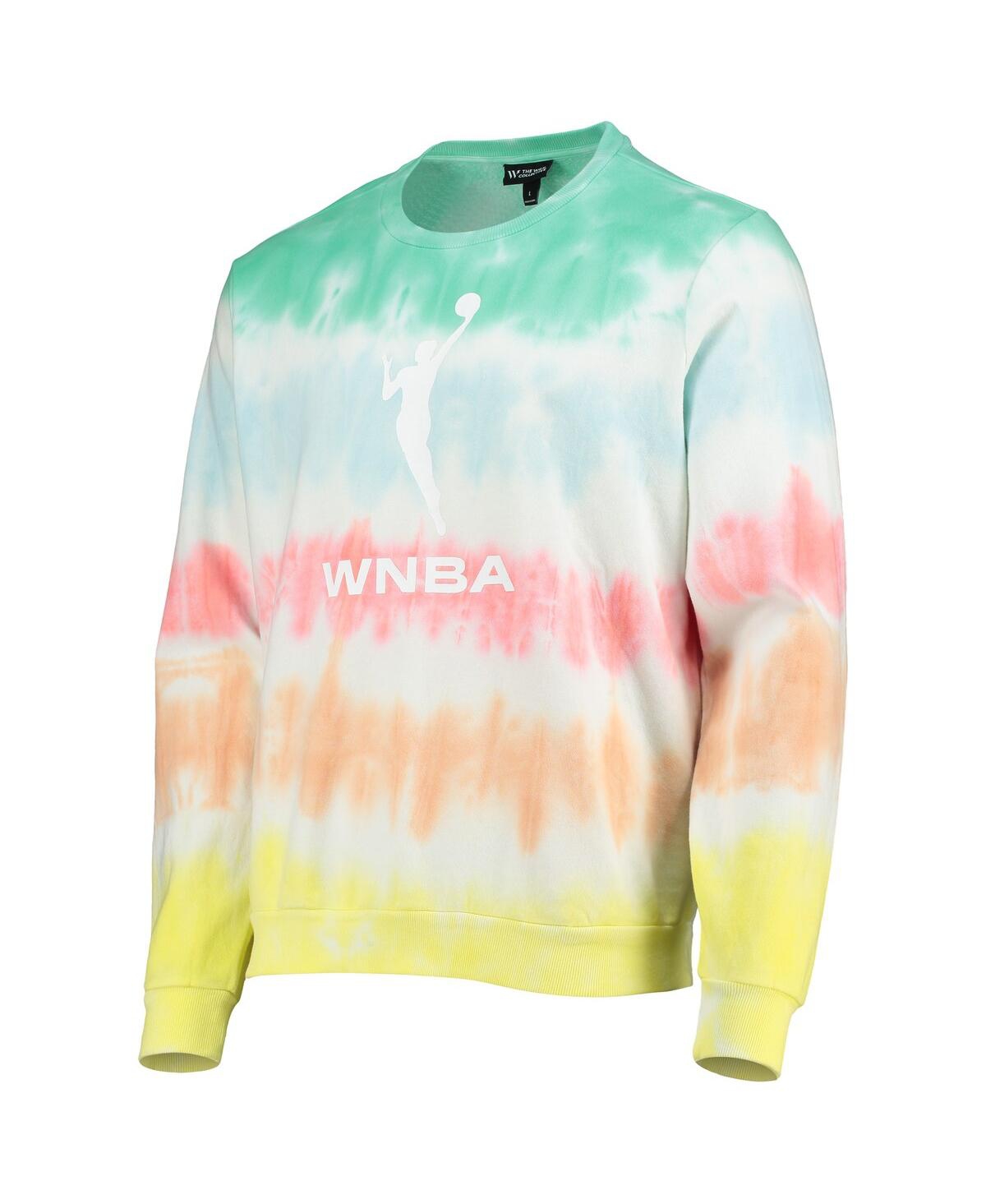 Shop The Wild Collective Men's  Wnba Pride Tie-dye Pullover Sweatshirt In Multi