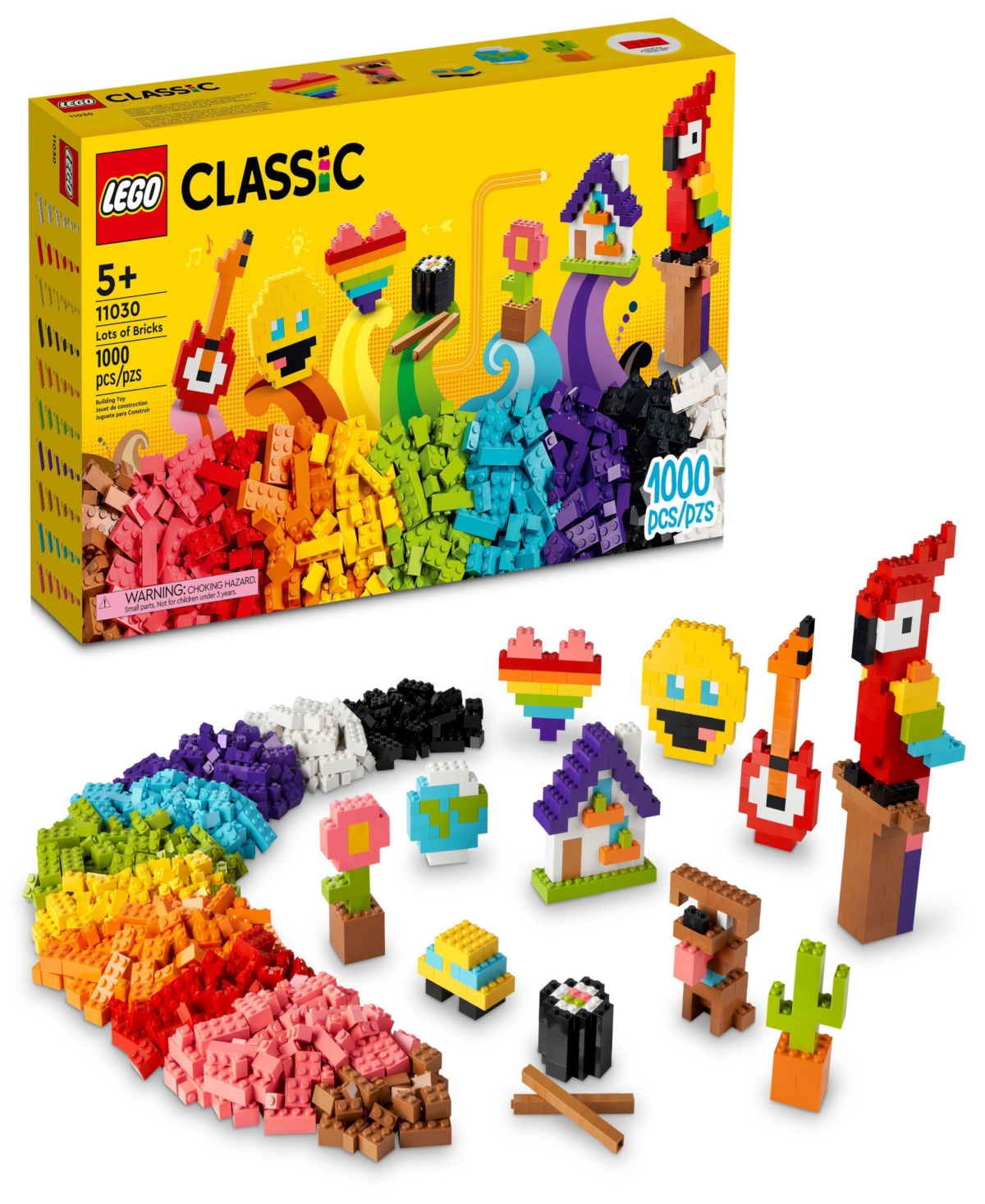 Lego Classic 11030 Lots Of Bricks Toy Assortment Block Building Set In Multicolor