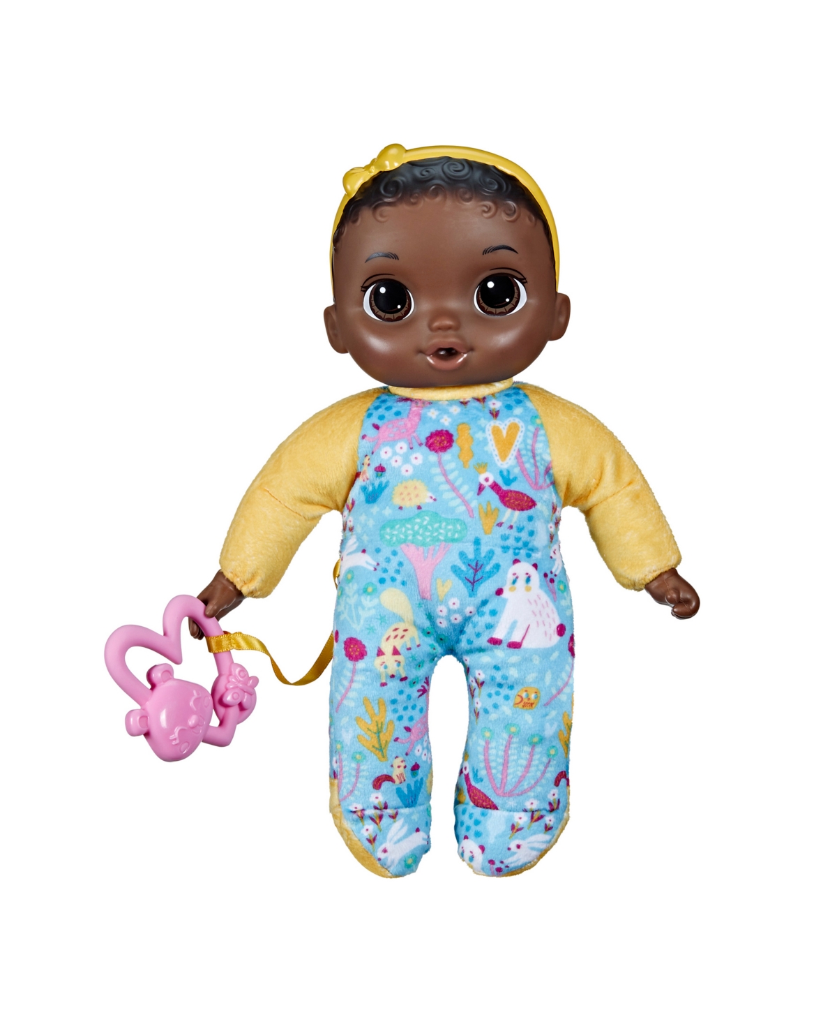 Baby Alive Kids' Soften Cute Doll, Black Hair In No Color