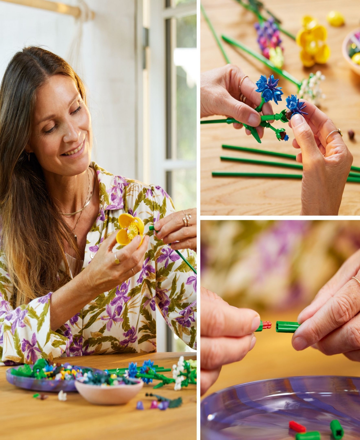 LEGO ICONS 10313 WILDFLOWER BOUQUET ADULT TOY FLORAL BUILDING SET 