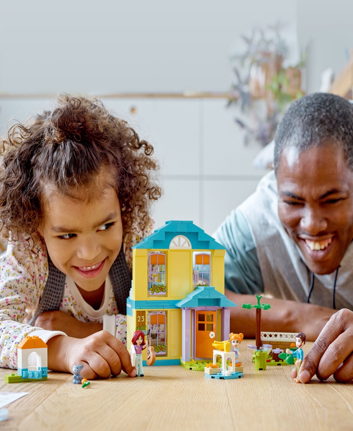 Lego Friends Paisley's House 41724 Toy Building Set With Paisley, Ella And Jonathan Figures In Multicolor