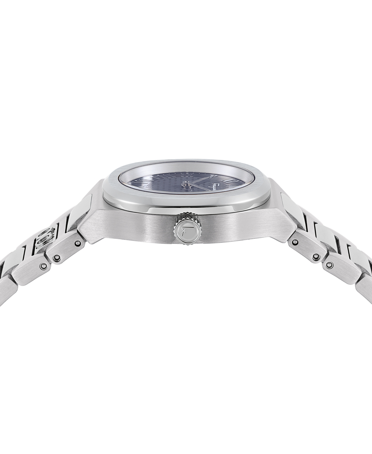 Shop Ferragamo Salvatore  Women's Swiss Elliptical Stainless Steel Bracelet Watch 28mm