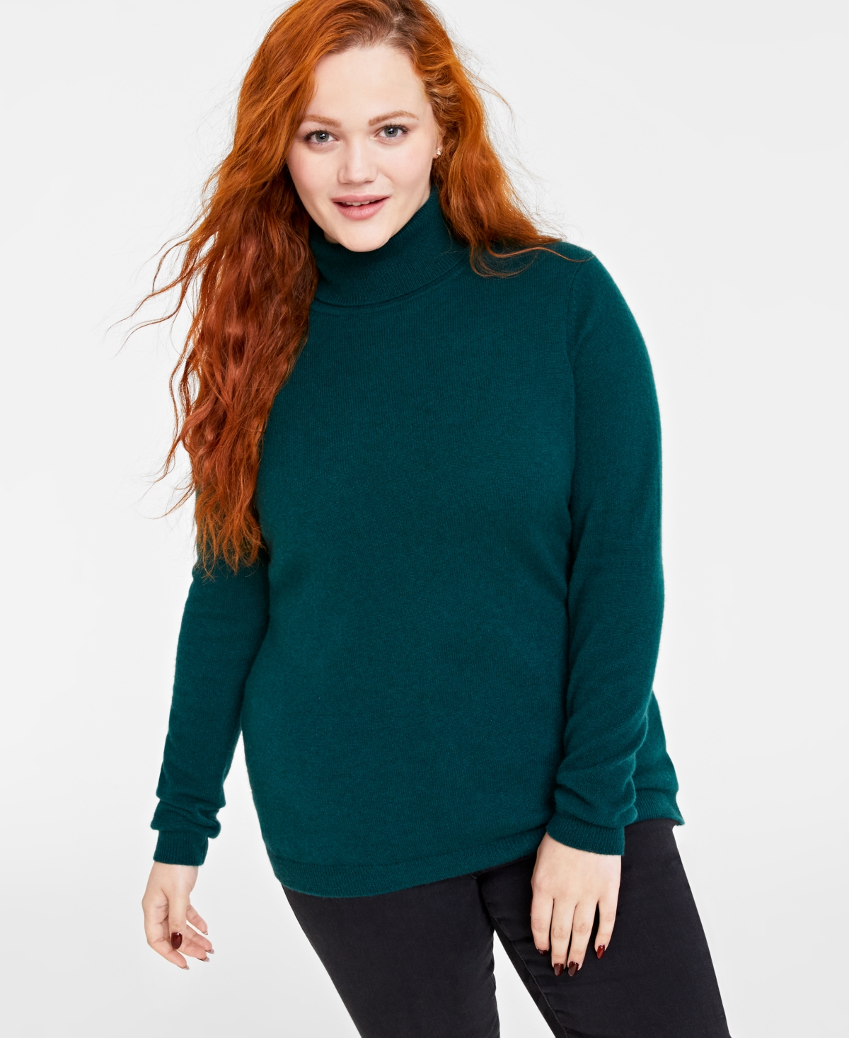Macy's charter club cashmere turtleneck outlet