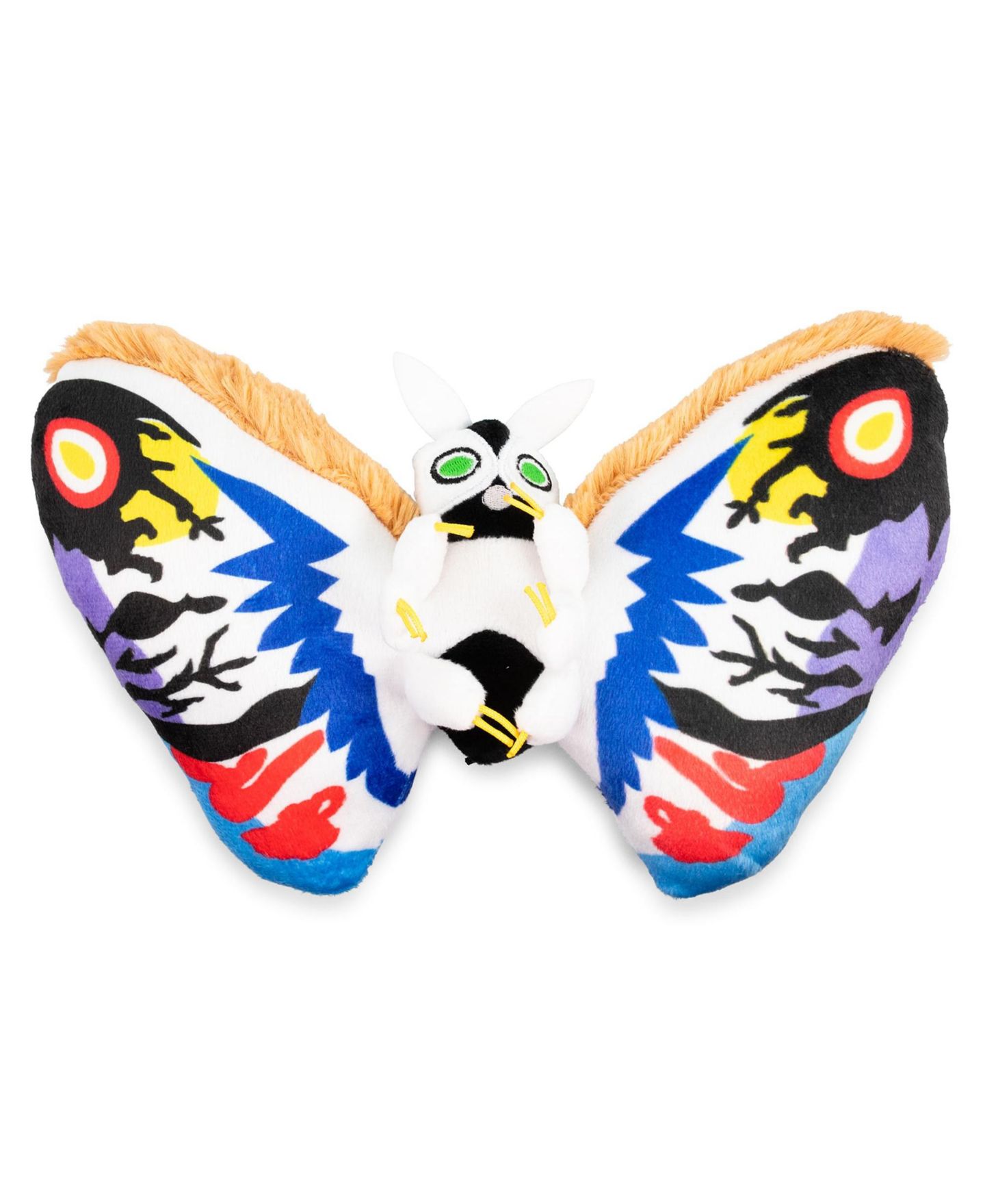 Детская мягкая игрушка Surreal Entertainment Rainbow Mothra 10" Officially Licensed Plush, цвет: Синий — фото 1