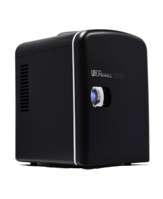 Chill Personal and portable Mini Fridge Cooler and Warmer - 6-can Capacity