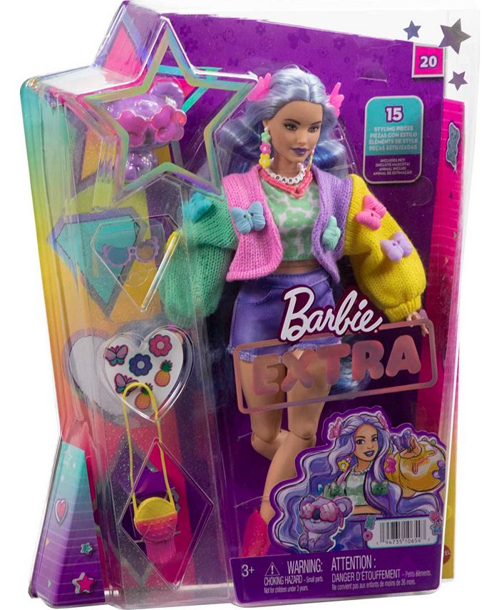 Barbie Extra Doll with Pet Koala - Macy's