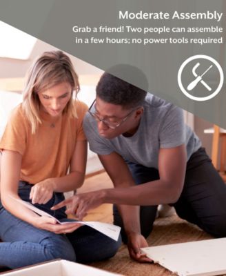 By Living Essentials Wood Capri Triple Bunk Bed