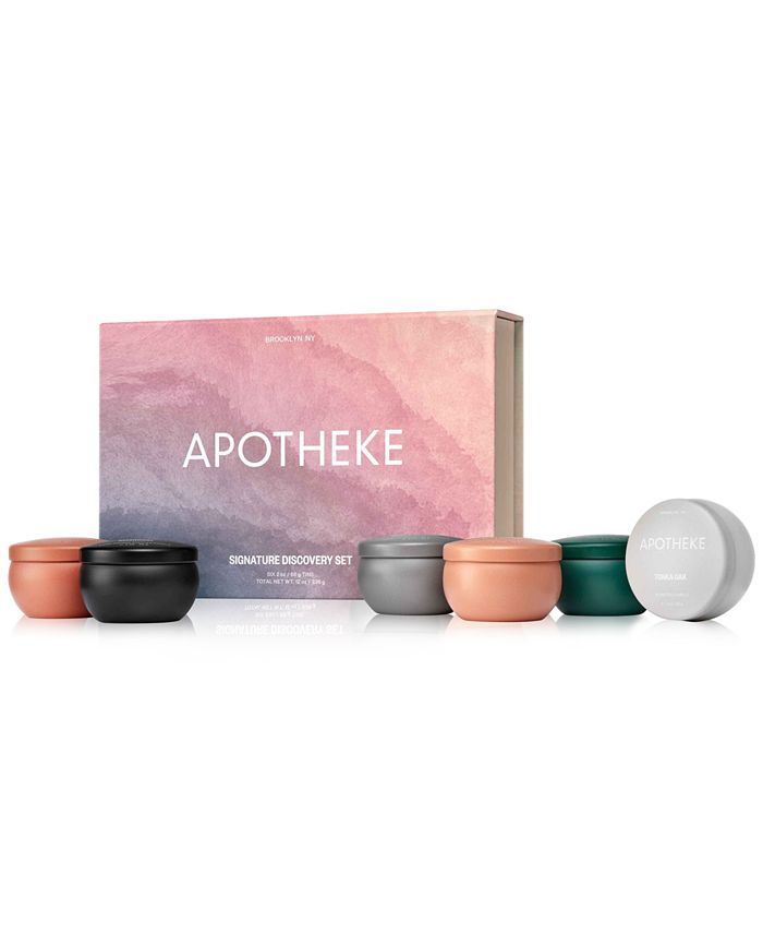 APOTHEKE 6Pc. Signature Discovery Candle Set Macy's
