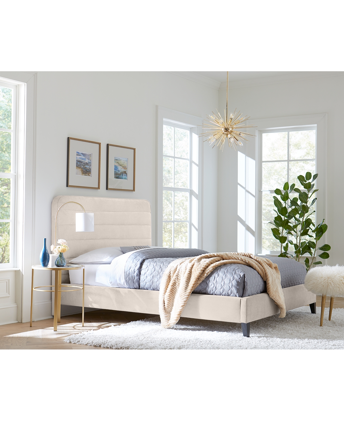 Haryan Upholstered Bed