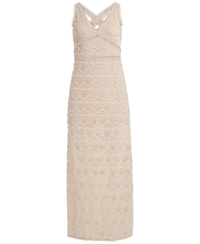 Guess Dress Clothing Guess Cocktail Dresses Black Aida Floral Velvet Midi