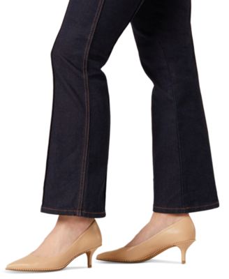 COACH Women's Jackie Kitten-Heel Beadchain Pumps