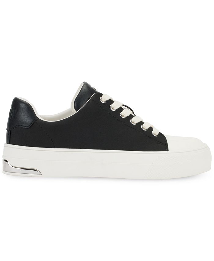 DKNY Women's York Lace-Up Low-Top Sneakers - Macy's