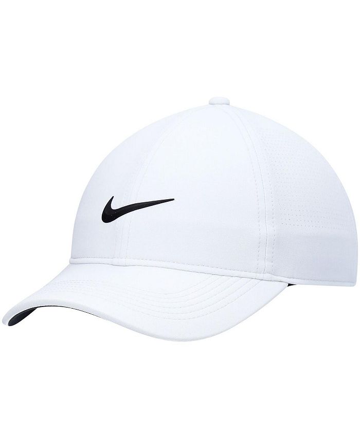 Nike Golf Heritage86 Logo Performance Adjustable Hat - White