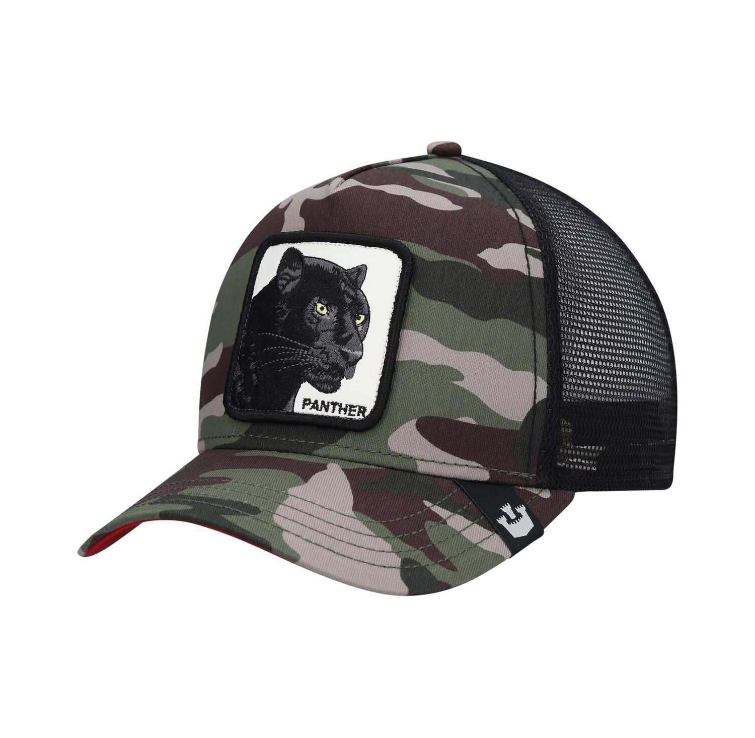 Men's Camo The Panther Trucker Adjustable Hat