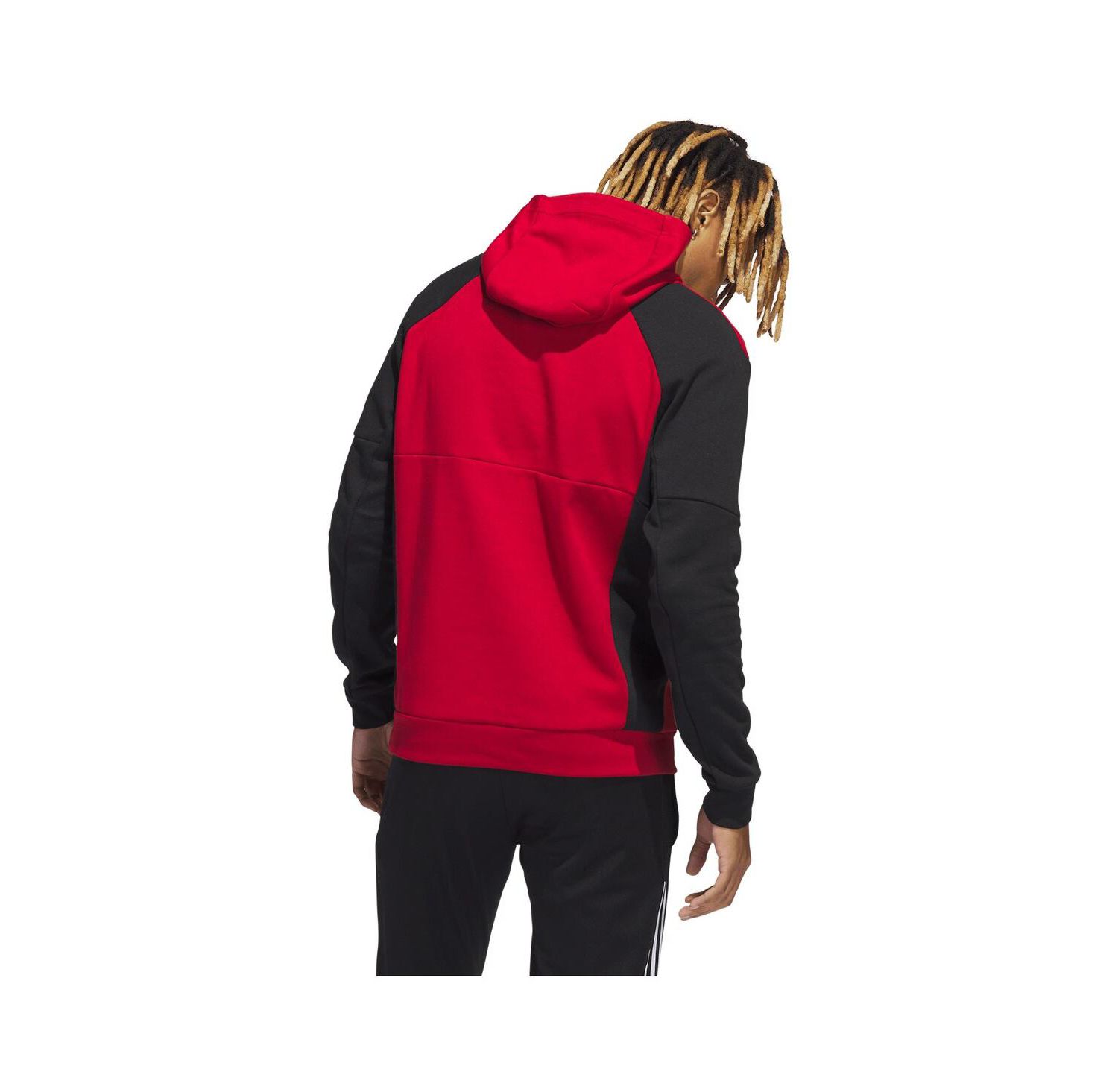 Men's Red Atlanta United FC Travel Pullover Hoodie